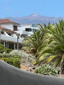 En generel udsigt til bjerge eller udsigt til bjerge taget fra lejligheden