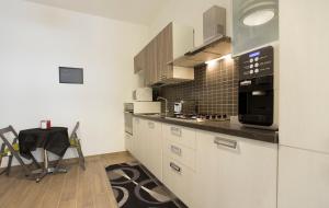 Kuchyň nebo kuchyňský kout v ubytování Antale