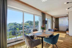 Balkon lub taras w obiekcie Westa Apartamenty