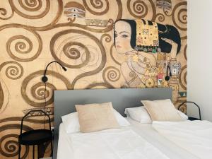 Ένα ή περισσότερα κρεβάτια σε δωμάτιο στο APSTAY Eggenberg I Self Check-in I Parking option