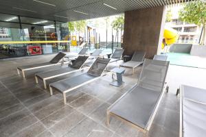 Nuotrauka iš apgyvendinimo įstaigos 双子塔附近 高级泳池 二床 可住四人 大床 Kvala Lampūre galerijos