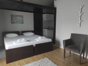 Postel nebo postele na pokoji v ubytování Apartments & Accommodation Stojic