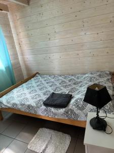 Postel nebo postele na pokoji v ubytování Siedlisko u Agi