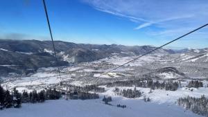 Logement Belle vue, Reposant a l'hivern