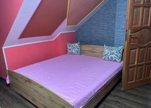 Voodi või voodid majutusasutuse Bianka Hostel & Car Rent Budapest toas