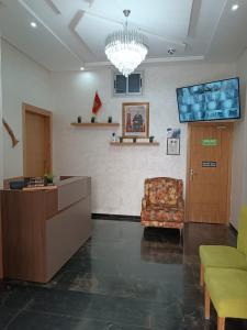 TV a/nebo společenská místnost v ubytování Town Rooms