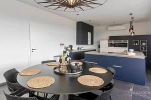 Kuchyň nebo kuchyňský kout v ubytování Lodge 4 you gite de luxe pour 4 personnes