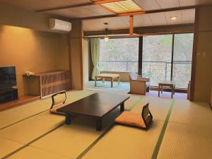 Posezení v ubytování Hotel Yunishigawa