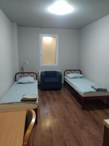 RVR Smart Apartments Riga with Free Parking and Self Check-in客房内的一张或多张床位