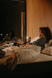 Postelja oz. postelje v sobi nastanitve Bleu Minuit La Source