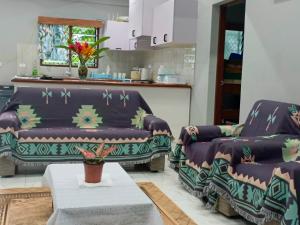 Posezení v ubytování Fitz & Oritz Homestay