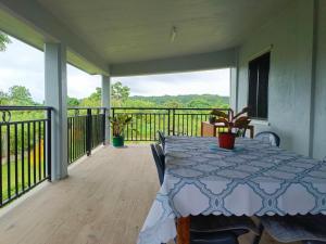 Balkón nebo terasa v ubytování Fitz & Oritz Homestay