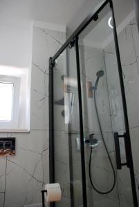Koupelna v ubytování Apartament Legionow