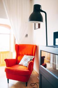A seating area at Bed à Cala