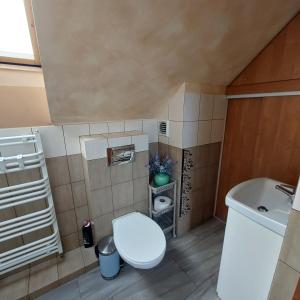 Kúpeľňa v ubytovaní Mazury Home + 36 fotografií