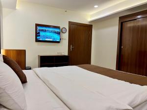 Lova arba lovos apgyvendinimo įstaigoje Afaq Al Masi Hotel ex Al Sumou Hotel