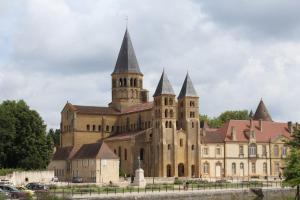 an old building with turrets and a tower at Castle Of Saint Germain Des Rives in Saint-Germain-des-Rives