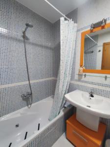 Koupelna v ubytování El paseo del Duero