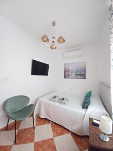 Postel nebo postele na pokoji v ubytování Gibraltar Views Guest House