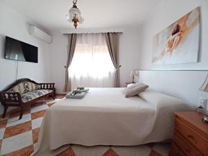 Postel nebo postele na pokoji v ubytování Gibraltar Views Guest House