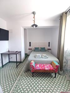 Postel nebo postele na pokoji v ubytování Gibraltar Views Guest House