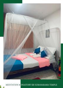 Letto o letti in una camera di meditation monastery stay
