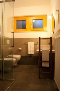Koupelna v ubytování Maison d'Hôtes Le Clos d'Anbot