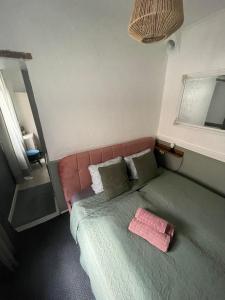 Postel nebo postele na pokoji v ubytování Villa Artiz