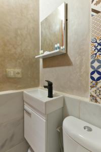 Koupelna v ubytování La Casita Guennoun Kasbah