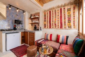 Kuchyň nebo kuchyňský kout v ubytování La Casita Guennoun Kasbah + 17 fotografií