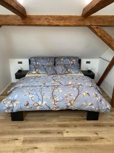 Postel nebo postele na pokoji v ubytování Apartmán Danuše