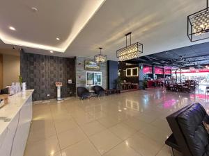 Posezení v ubytování Cocoon APK Resort & Spa