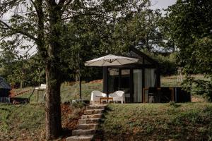 Zahrada ubytování Glamping Osada