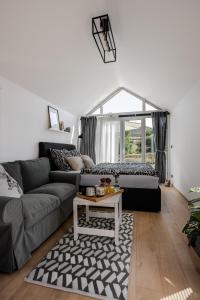 Posezení v ubytování Glamping Osada