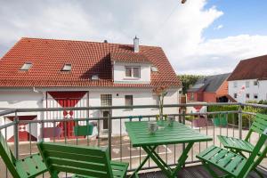 Balkón nebo terasa v ubytování Ferienwohnung Nürtingen Loft-Style