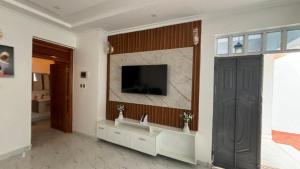 TV a/nebo společenská místnost v ubytování Classic residence