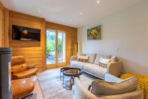 Μια τηλεόραση ή/και κέντρο ψυχαγωγίας στο Chalet le 4 - numéro 1