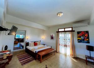 Postel nebo postele na pokoji v ubytování STEPHEN HOTEL