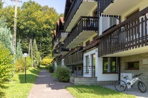 Budova, v ktorej sa apartmán nachádza