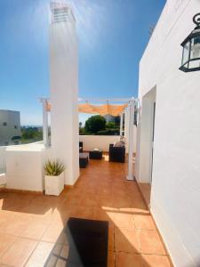 Balkon lub taras w obiekcie Cozy Townhouse Selwo