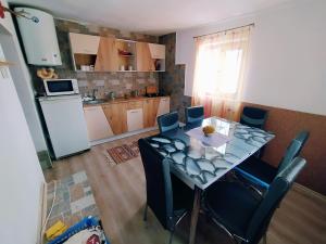 Dapur atau dapur kecil di Cabana Lucas