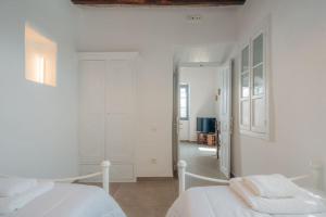 Ένα ή περισσότερα κρεβάτια σε δωμάτιο στο Aglaia's Home