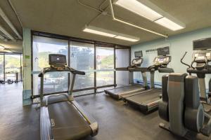 Fitness centrum a/nebo fitness zařízení v ubytování Spacious 2 Bed with Views