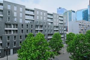 Budova, v ktorej sa apartmánový hotel nachádza