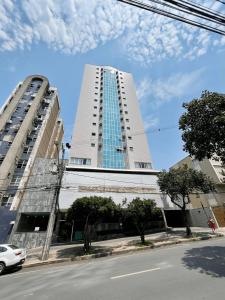 O edifício em que o apartamento se localiza