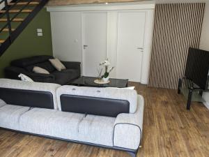 Posezení v ubytování La casa Bosch