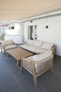 Χώρος καθιστικού στο Luxury Stay