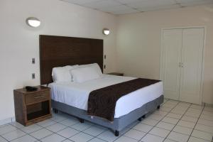 Postel nebo postele na pokoji v ubytování Hotel Sntenario