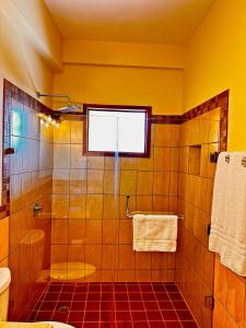 A bathroom at Hotel Jotam