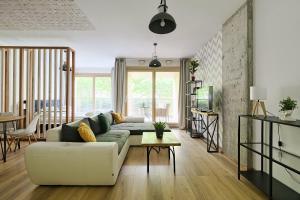 Posezení v ubytování GO Apartments - ApartHotel